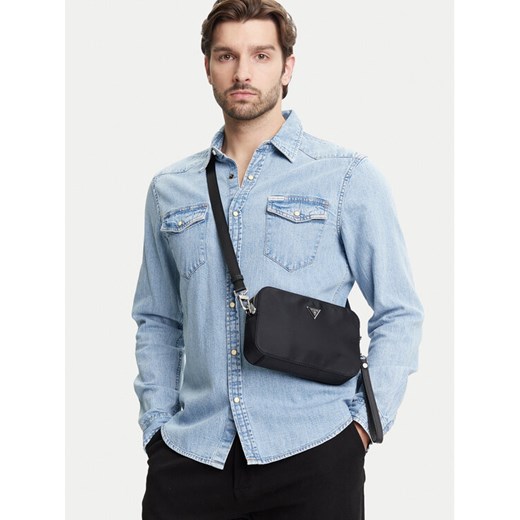 Guess Saszetka PMMINY P5245 Czarny ze sklepu MODIVO w kategorii Torby męskie - zdjęcie 188408160