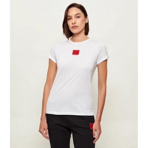 HUGO T-shirt | Slim Fit S promocja Gomez Fashion Store