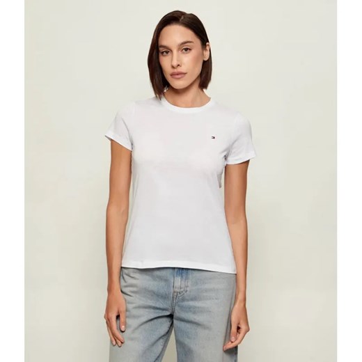 Tommy Hilfiger T-shirt heritage | Regular Fit ze sklepu Gomez Fashion Store w kategorii Bluzki damskie - zdjęcie 188409412
