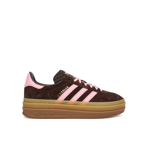 Sneakersy adidas Gazelle Bold IH6786 Brązowy ze sklepu eobuwie.pl w kategorii Buty sportowe damskie - zdjęcie 188411983