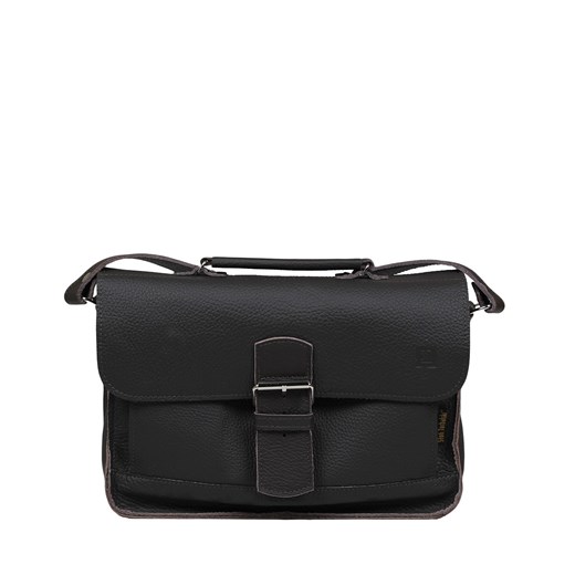 brązowa torba skórzana listonoszka na ramie i do ręki  Oly ze sklepu Słoń Torbalski w kategorii Listonoszki - zdjęcie 188412942