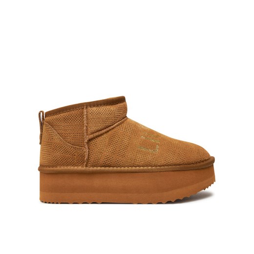 Śniegowce Liu Jo Jane 01 SA4051 PX373 Brązowy ze sklepu eobuwie.pl w kategorii Śniegowce damskie - zdjęcie 188416823