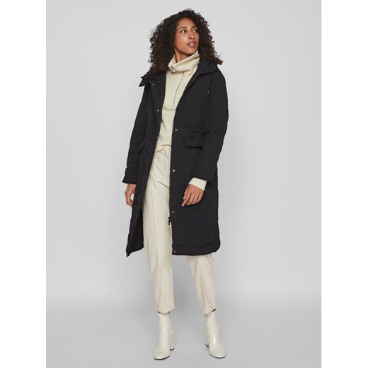 Vila Kurtka przejściowa Vipura 14088065 Czarny Regular Fit ze sklepu MODIVO w kategorii Kurtki damskie - zdjęcie 188418684