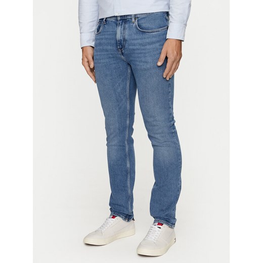 Tommy Hilfiger Jeansy Denton MW0MW36319 Niebieski Straight Fit ze sklepu MODIVO w kategorii Jeansy męskie - zdjęcie 188418714