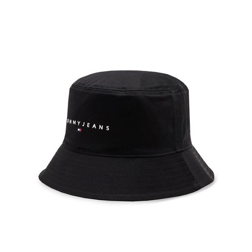 Tommy Jeans Kapelusz Tjm Linear Logo Bucket Hat AM0AM12895 Czarny ze sklepu MODIVO w kategorii Kapelusze męskie - zdjęcie 188418782