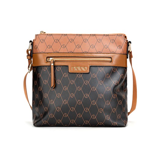 Nobo Torebka BAGU140-KM17 Brązowy ze sklepu MODIVO w kategorii Listonoszki - zdjęcie 188418793