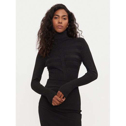 Morgan Golf 202-MENTOSA Czarny Slim Fit ze sklepu MODIVO w kategorii Swetry damskie - zdjęcie 188418810