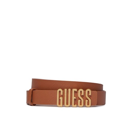 Guess Pasek Damski BW7848 P3425 Brązowy ze sklepu MODIVO w kategorii Paski damskie - zdjęcie 188418832