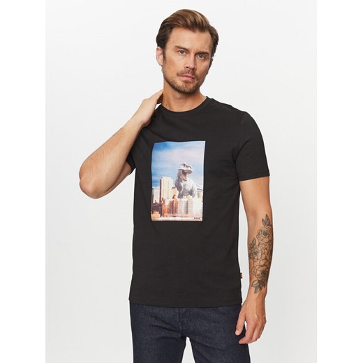 Boss T-Shirt Tefragile 50503535 Czarny Regular Fit ze sklepu MODIVO w kategorii T-shirty męskie - zdjęcie 188418844