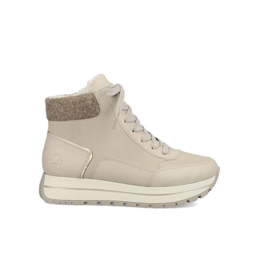 Rieker Botki N4008-60 Beżowy ze sklepu MODIVO w kategorii Botki - zdjęcie 188418950