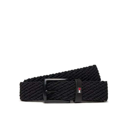 Tommy Hilfiger Pasek Męski Denton 3.5 Elastic AM0AM12243 Czarny ze sklepu MODIVO w kategorii Paski męskie - zdjęcie 188419074