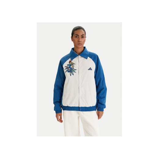 adidas Bluza Farm Rio Premium KD2195 Niebieski Oversize M MODIVO