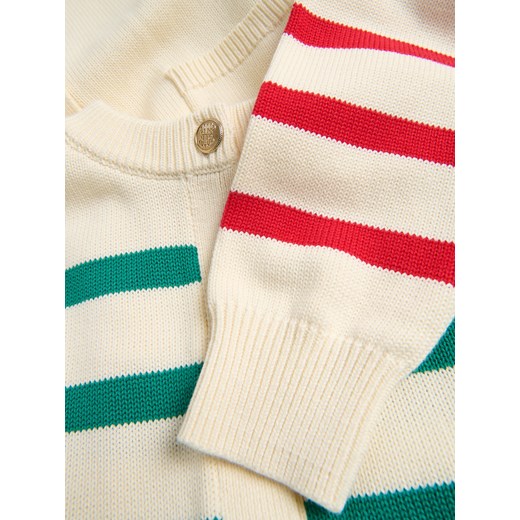 Reserved - Bawełniany kardigan w paski - czerwony Reserved XS Reserved