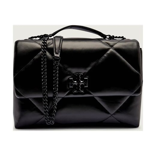 TORY BURCH Skórzana torebka na ramię Kira Diamond ze sklepu Gomez Fashion Store w kategorii Listonoszki - zdjęcie 188434463