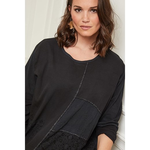 Curvy Lady Koszulka w kolorze czarnym Curvy Lady 40/42 okazja Limango Polska