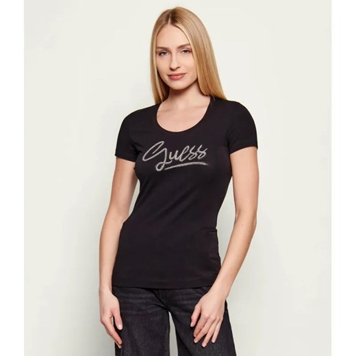 GUESS T-shirt | Slim Fit ze sklepu Gomez Fashion Store w kategorii Bluzki damskie - zdjęcie 188443864