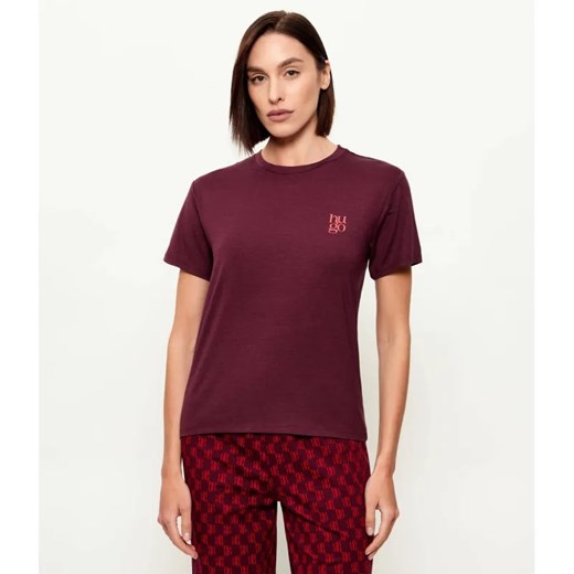 Hugo Bodywear Góra od piżamy CASUAL | Regular Fit ze sklepu Gomez Fashion Store w kategorii Piżamy damskie - zdjęcie 188443884