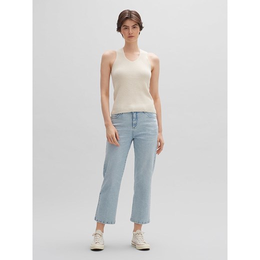 OPUS Top "Pivy" w kolorze kremowym Opus 42 promocja Limango Polska