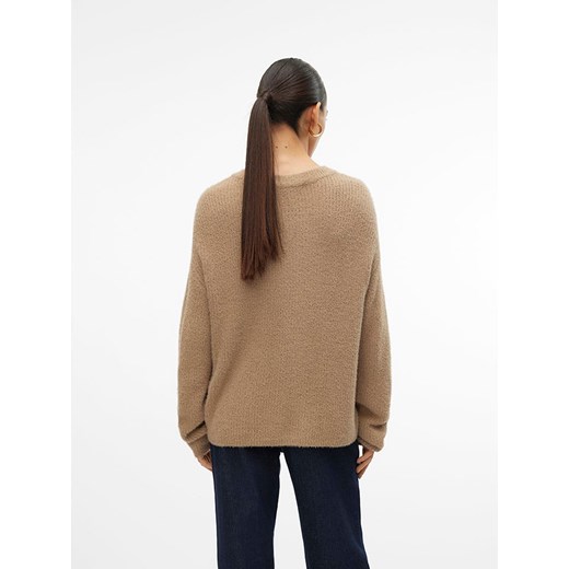 Vero Moda Sweter w kolorze beżowym Vero Moda M okazja Limango Polska