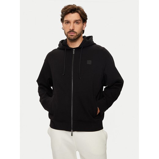 Armani Exchange Bluza 6DZMHD ZJNPZ 1200 Czarny Regular Fit ze sklepu MODIVO w kategorii Bluzy męskie - zdjęcie 188500554