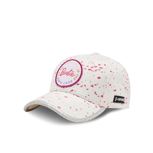 Capslab Czapka z daszkiem Barbie Cap CL/BA1/2/CB/BAR2 Biały ze sklepu MODIVO w kategorii Czapki z daszkiem damskie - zdjęcie 188500580
