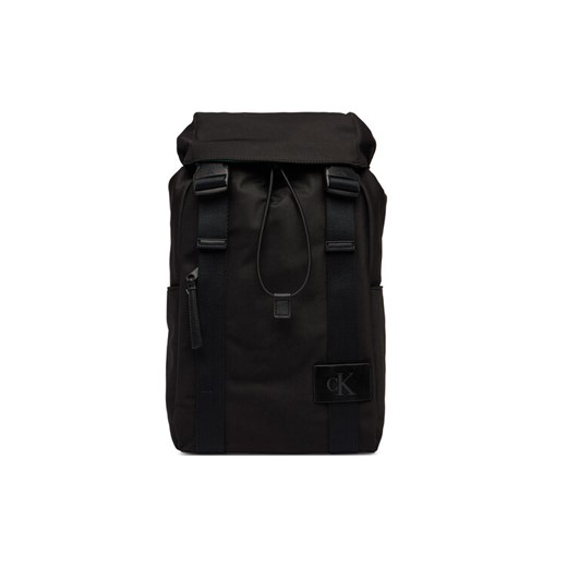 Calvin Klein Plecak Canvas Mix Backpack LV04D3364G Czarny ze sklepu MODIVO w kategorii Plecaki - zdjęcie 188512884