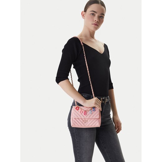 Guess Torebka J4YZ45 WFZL0 Różowy ze sklepu MODIVO w kategorii Torby i walizki dziecięce - zdjęcie 188515764