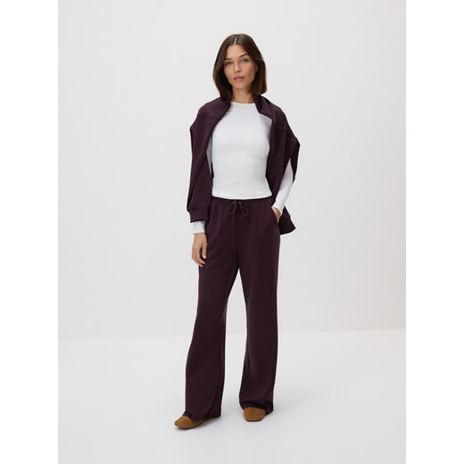 Reserved - Gładki longsleeve - biały ze sklepu Reserved w kategorii Bluzki damskie - zdjęcie 188535873