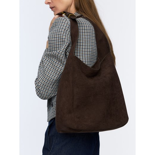 Reserved - Torebka na ramię - brązowy ze sklepu Reserved w kategorii Torebki damskie - zdjęcie 188538171