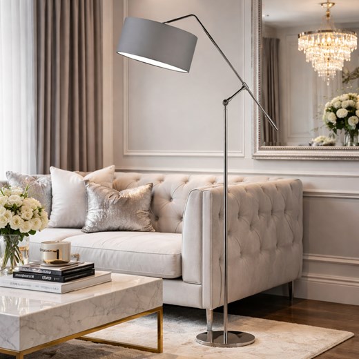 Lampa stojąca minimalistyczna regulowana LIBERIA ze sklepu Lysne w kategorii Lampy podłogowe - zdjęcie 188547402