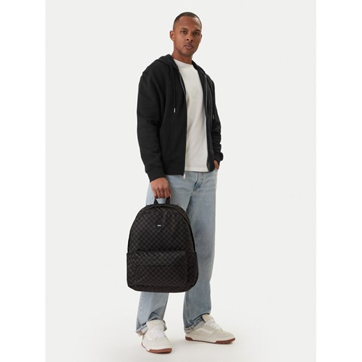 Plecak Vans Old Skool Check Backpack VN000H4XBA51 Czarny ze sklepu eobuwie.pl w kategorii Plecaki - zdjęcie 188550604