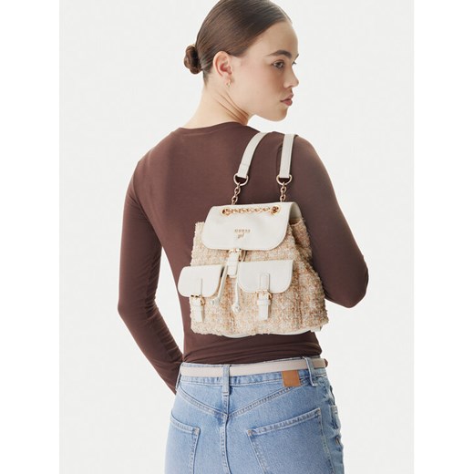 Plecak Guess J5BZ20 W4100 Écru ze sklepu eobuwie.pl w kategorii Plecaki - zdjęcie 188567170