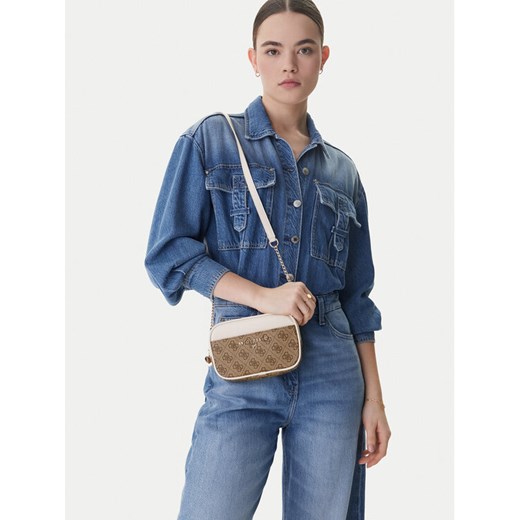 Torebka Guess J5YZ00 WFMF0 Brązowy ze sklepu eobuwie.pl w kategorii Listonoszki - zdjęcie 188567200