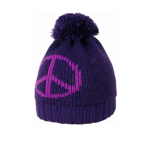 Döll Dzianinowa czapka w kolorze fioletowym ze sklepu Limango Polska w kategorii Czapki dziecięce - zdjęcie 188632014