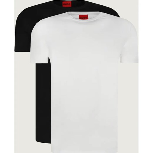 HUGO T-shirt 2-pack | Regular Fit ze sklepu Gomez Fashion Store w kategorii T-shirty męskie - zdjęcie 188634410