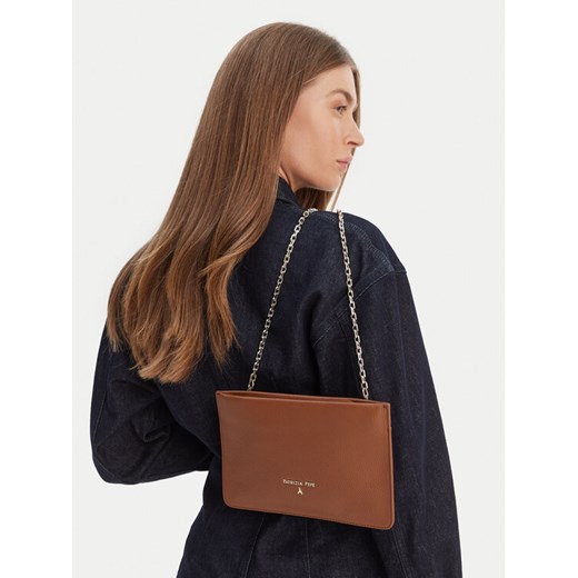 Patrizia Pepe Torebka 8B0335/L001-B111 Brązowy ze sklepu MODIVO w kategorii Kopertówki - zdjęcie 188641954