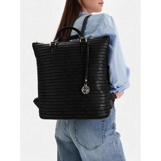 Plecak Lasocki CEO-LSK-K-024-06 Czarny ze sklepu eobuwie.pl w kategorii Plecaki - zdjęcie 188643563