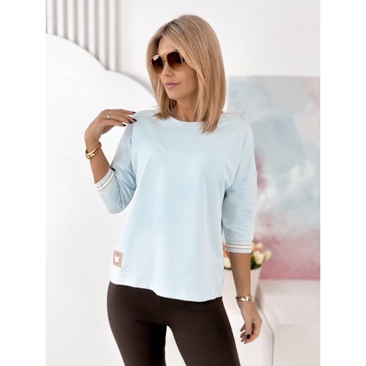 bluzka aristo błękitna one size ze sklepu UBRA w kategorii Bluzki damskie - zdjęcie 188645620