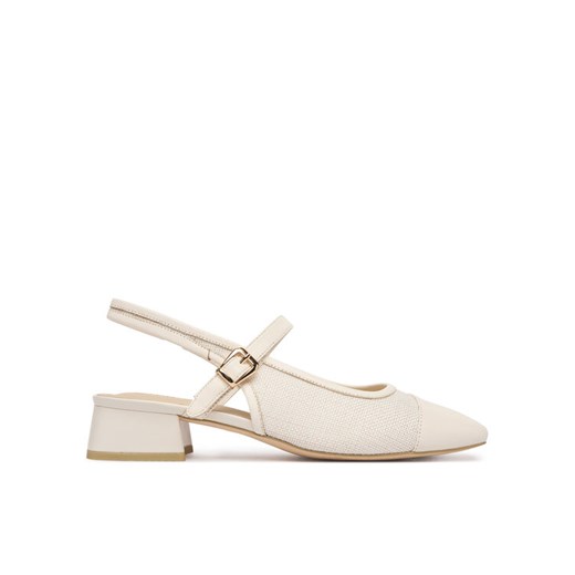 Czółenka Caprice 9-29604-46 Écru ze sklepu eobuwie.pl w kategorii Czółenka - zdjęcie 188652702