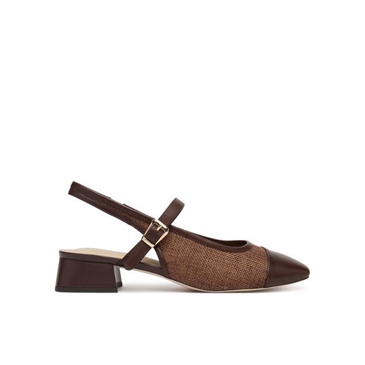 Czółenka Caprice 9-29604-46 Brązowy ze sklepu eobuwie.pl w kategorii Czółenka - zdjęcie 188652751