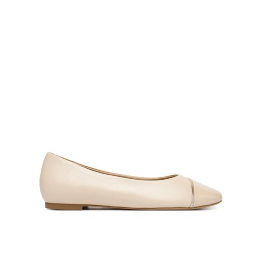 Baleriny Caprice 9-22107-46 Beżowy ze sklepu eobuwie.pl w kategorii Balerinki - zdjęcie 188652772