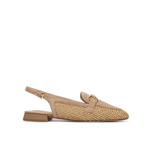 Baleriny Caprice 9-29410-46 Brązowy ze sklepu eobuwie.pl w kategorii Balerinki - zdjęcie 188652804