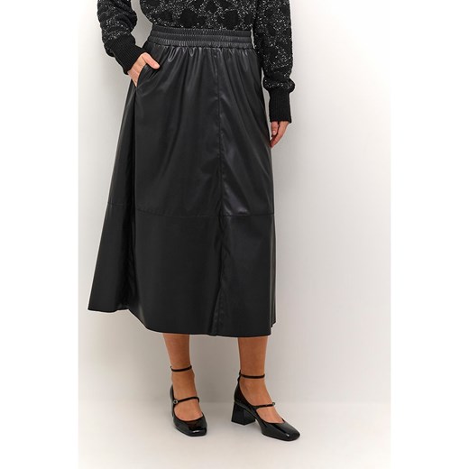 Kaffe Spódnica w kolorze czarnym Kaffe 42 okazyjna cena Limango Polska