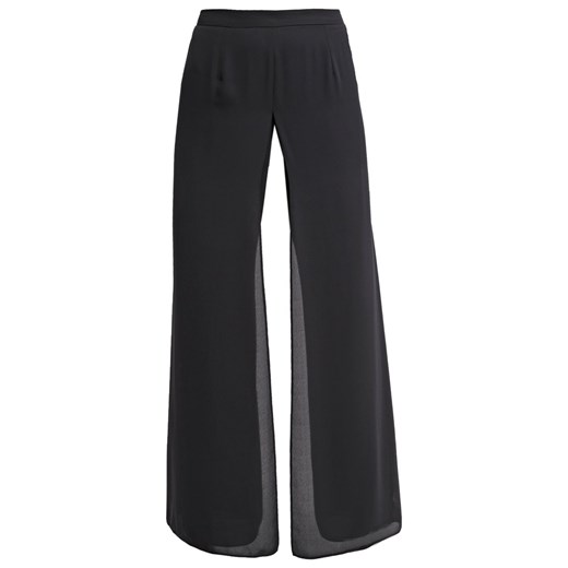 Dorothy Perkins Spodnie materiałowe black zalando czarny bez wzorów/nadruków