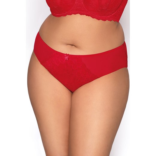 Figi damskie Mat 053/51/1 Carmela czerwony ze sklepu kontri.pl w kategorii Majtki damskie - zdjęcie 188670630