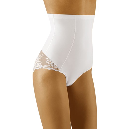 Wol-Bar Valoria Majtki wysokie figi, biały ze sklepu kontri.pl w kategorii Majtki damskie - zdjęcie 188671702
