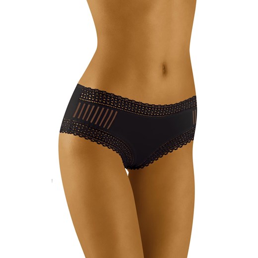 Wol-Bar Bibi Majtki figi, czarny ze sklepu kontri.pl w kategorii Majtki damskie - zdjęcie 188673391