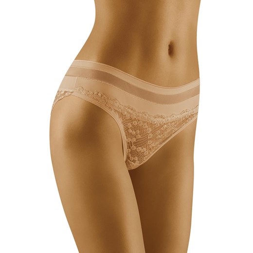 Wol-Bar Leda Majtki figi, beżowy ze sklepu kontri.pl w kategorii Majtki damskie - zdjęcie 188673701