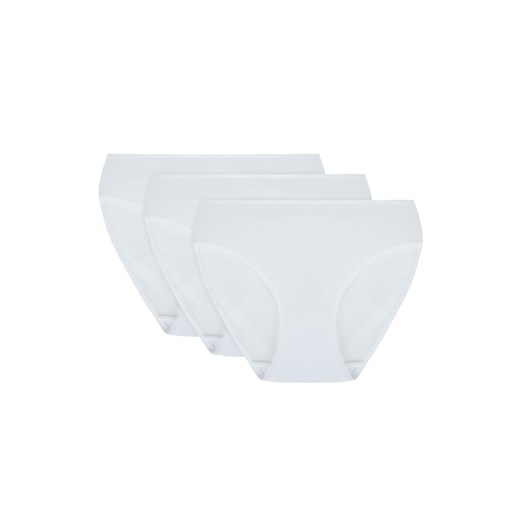 Vivisence 4002 3-pack Majtki figi, biały ze sklepu kontri.pl w kategorii Majtki damskie - zdjęcie 188674301