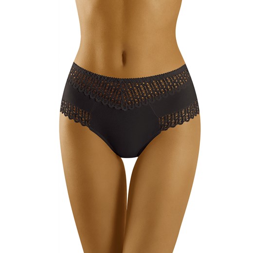 Wol-Bar Eco-To Majtki figi, czarny ze sklepu kontri.pl w kategorii Majtki damskie - zdjęcie 188674933